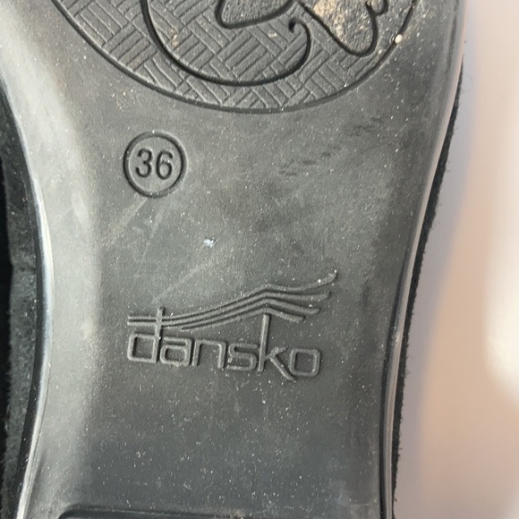 Dansko Olena work suede slip on shoes size 36 5.5 6 - Picture 9 of 10